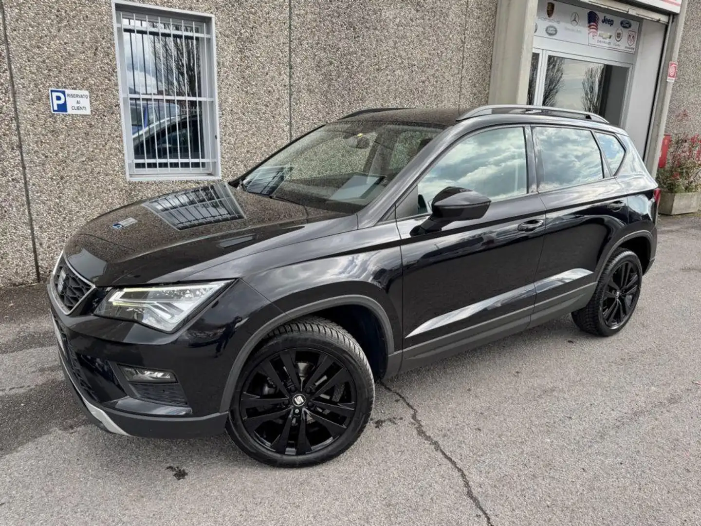 SEAT Ateca 1.6 TDI DSG Black Edition "TELECAMERA"NAVI"FULL!" Grigio - 1