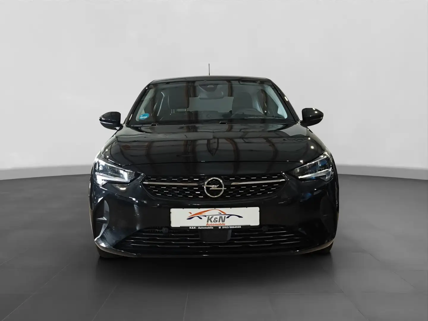 Opel Corsa F Elegance*LED*Totwinkel*SHZ*PDC*Tempomat*1.Hand* Schwarz - 2
