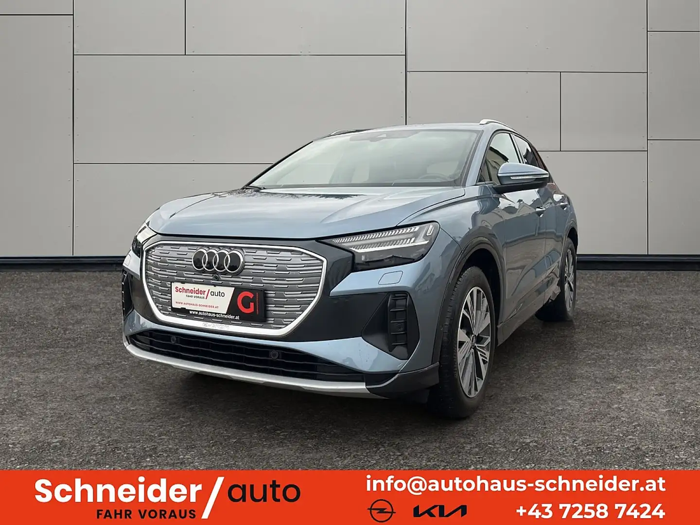 Audi Q4 e-tron Q4 40 e-tron 150kW Blau - 1