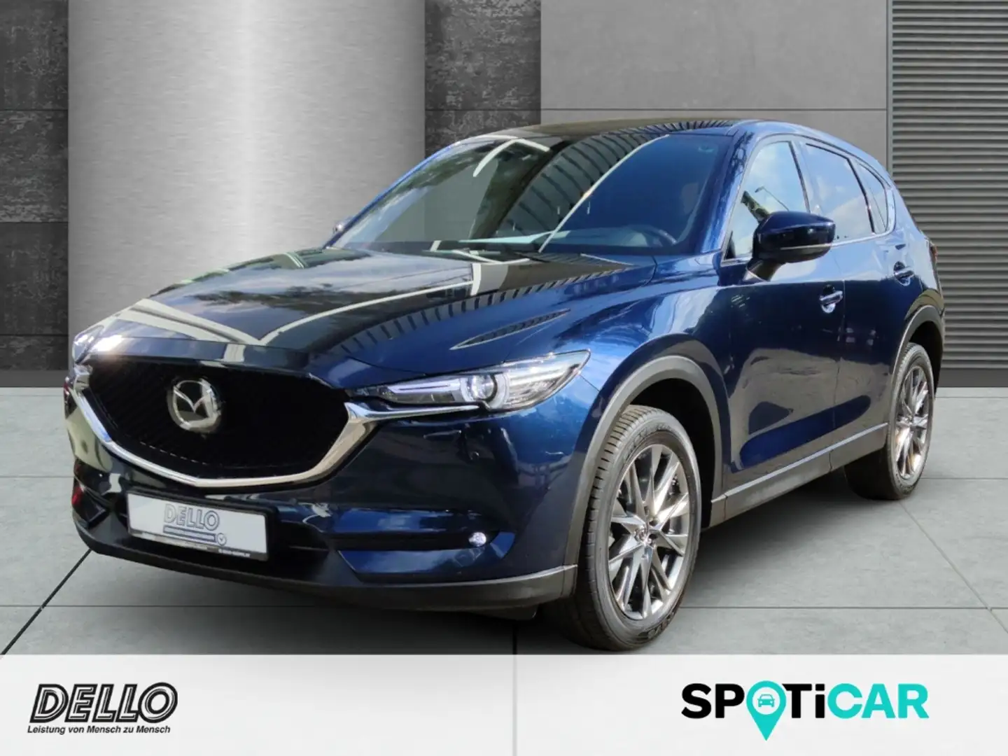 Mazda CX-5 Sports-Line Allrad 6-AT Sportpaket HUD Navi Leder Bleu - 1