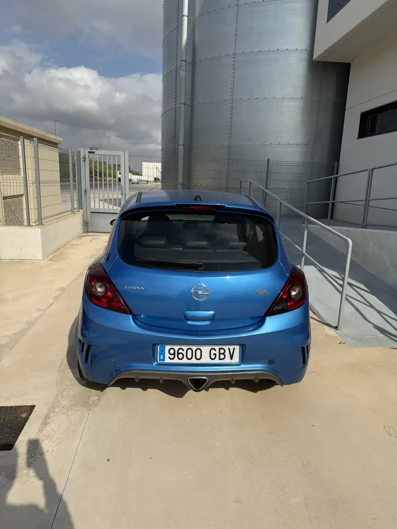 Opel Corsa 1.6 Turbo OPC Azul - 2