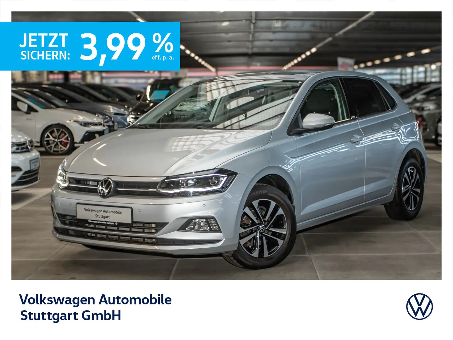 Volkswagen Polo United 1.0 TSI DSG Tempomat Silber - 1