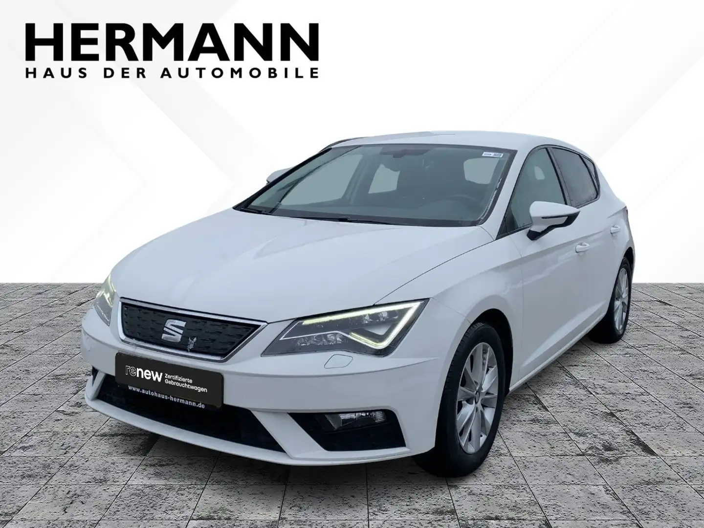 SEAT Leon 1.0 TSI Ecomotive Style *NAVI*LED*2xKlima Bílá - 1