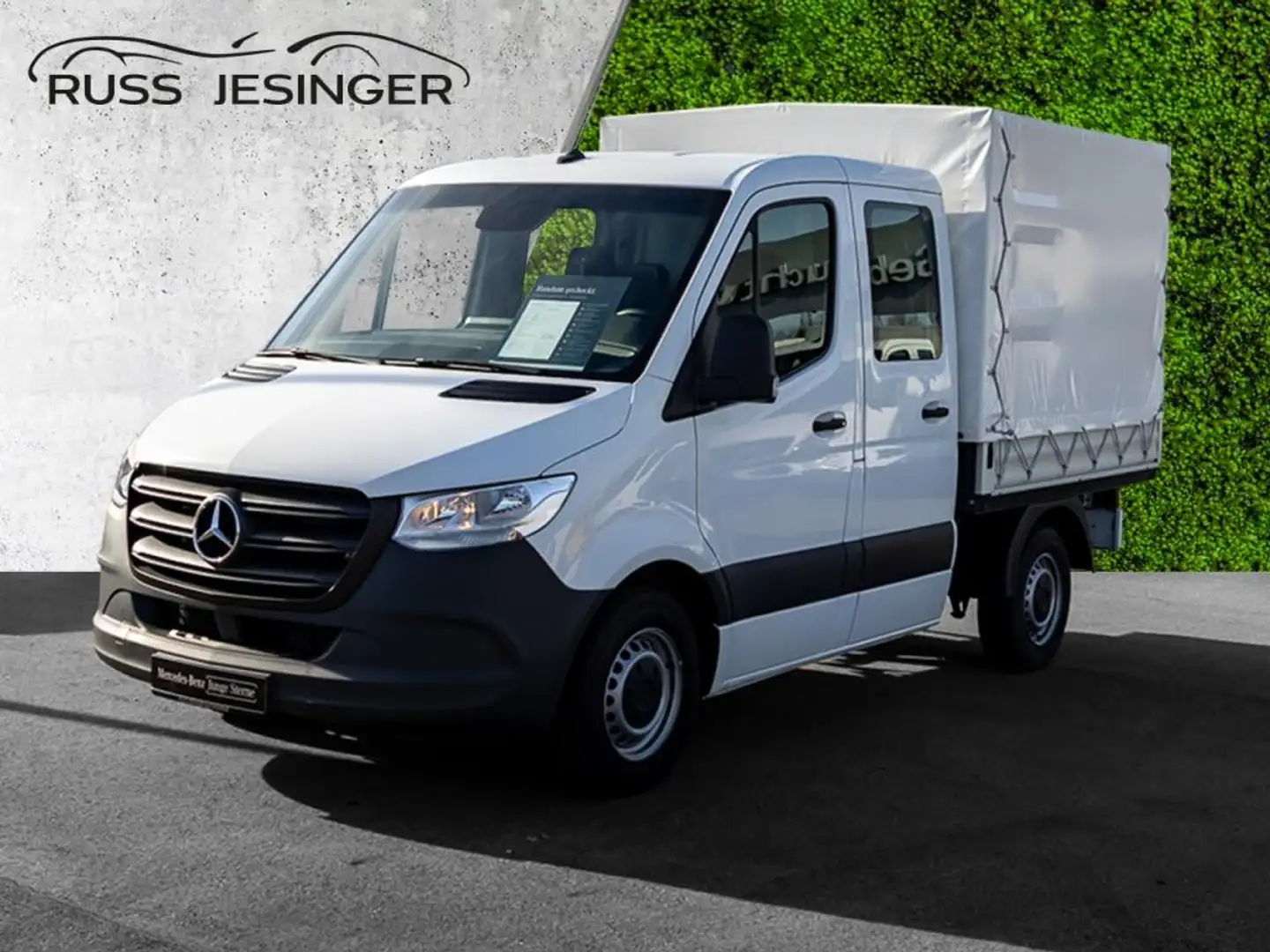 Mercedes-Benz Sprinter 215 CDI Doka *Klima*MBUX*6 Sitze* Blanc - 2