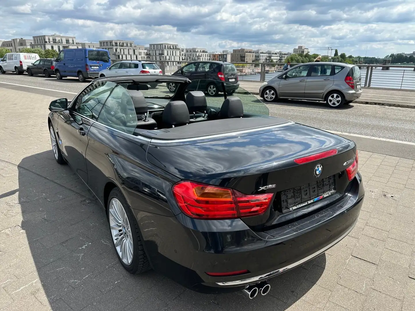 BMW 435 435d Cabrio xDrive Sport-Aut. Luxury Line Schwarz - 2
