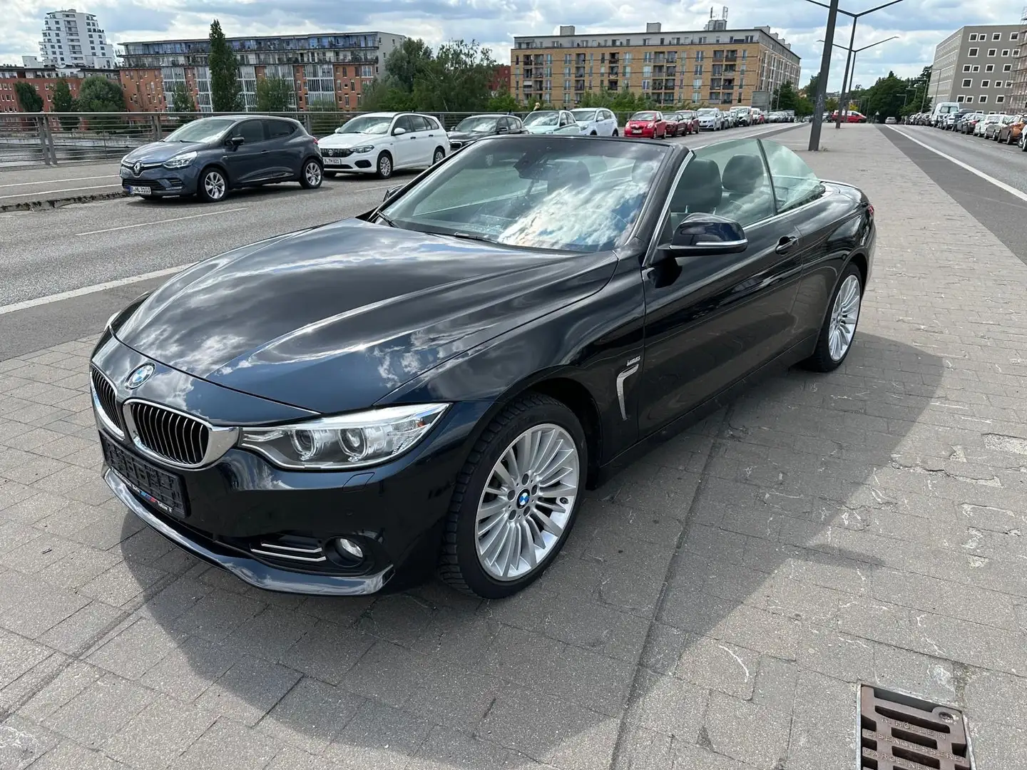 BMW 435 435d Cabrio xDrive Sport-Aut. Luxury Line Schwarz - 1