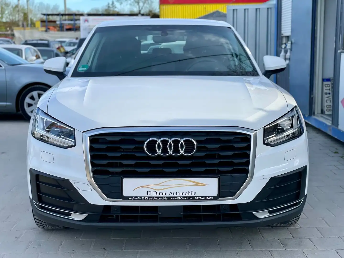 Audi Q2 1.4 TFSI basis 1.Hand/LED/RCam/Navi/AUDISheft Weiß - 2