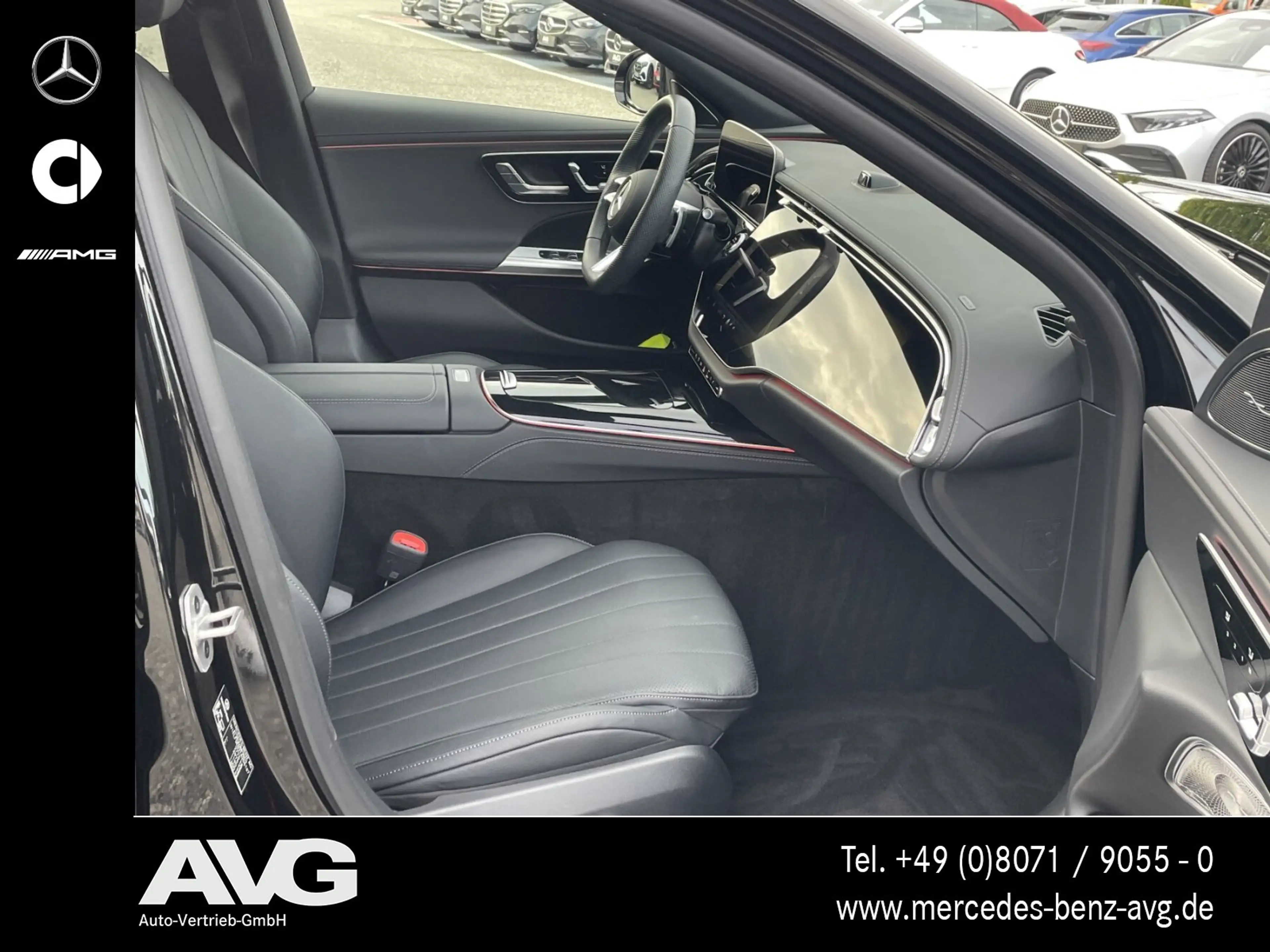Mercedes-Benz E 300 E 300 e Edition AMG Superscreen Burm Leder-P 20" — photo 10