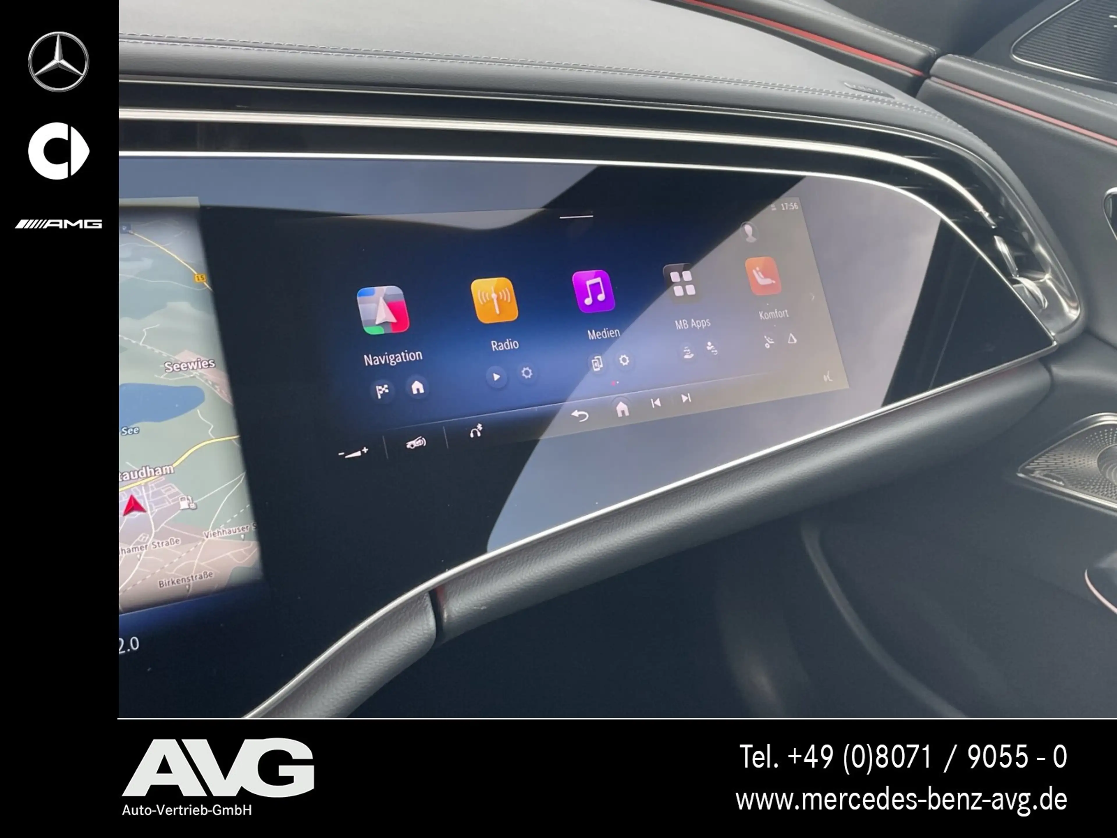 Mercedes-Benz E 300 E 300 e Edition AMG Superscreen Burm Leder-P 20" — photo 14