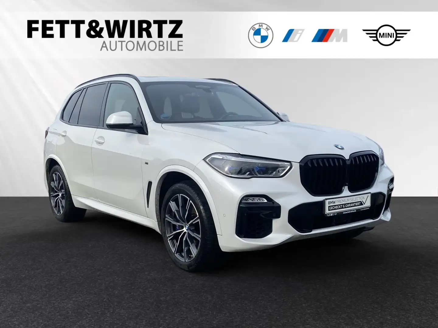 BMW X5 M 50i AHK Pano Standhzg. DAProf. Laser PA+ HUD Weiß - 1