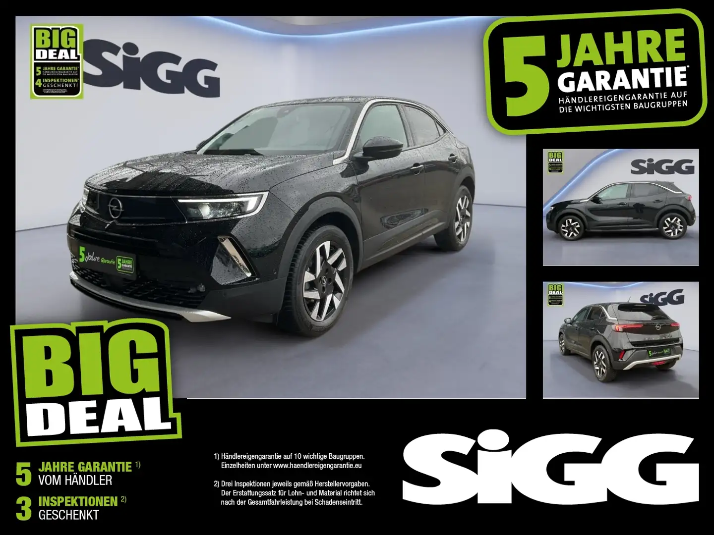 Opel Mokka 1.2 Klima, Navi, Sitz & Lenkradheizung Schwarz - 1