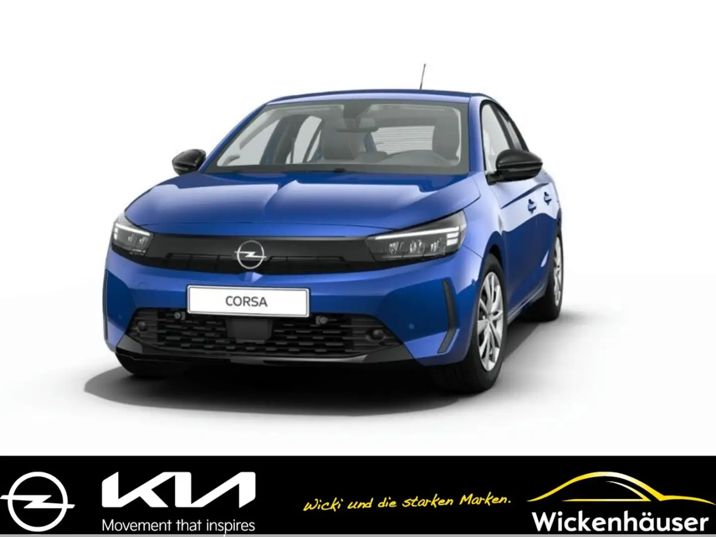 Opel Corsa Edition 1.2 Turbo Blau - 1