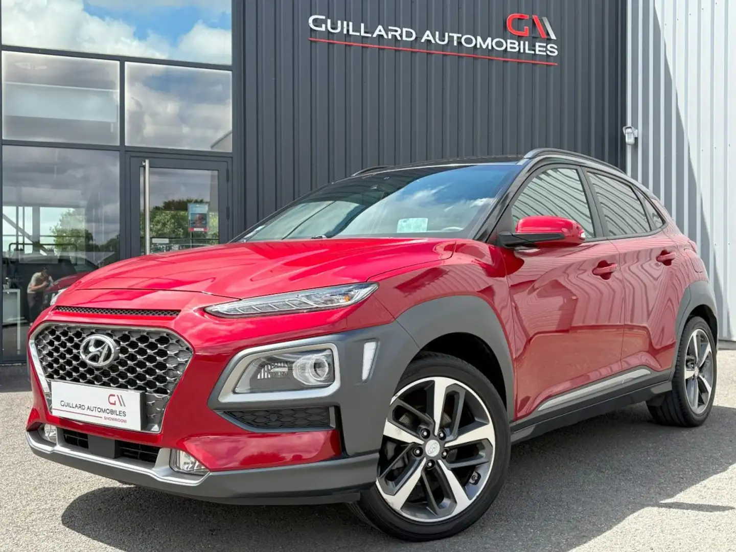 Hyundai KONA 1.0 T-GDi 120ch EXECUTIVE BVM6 Rouge - 1
