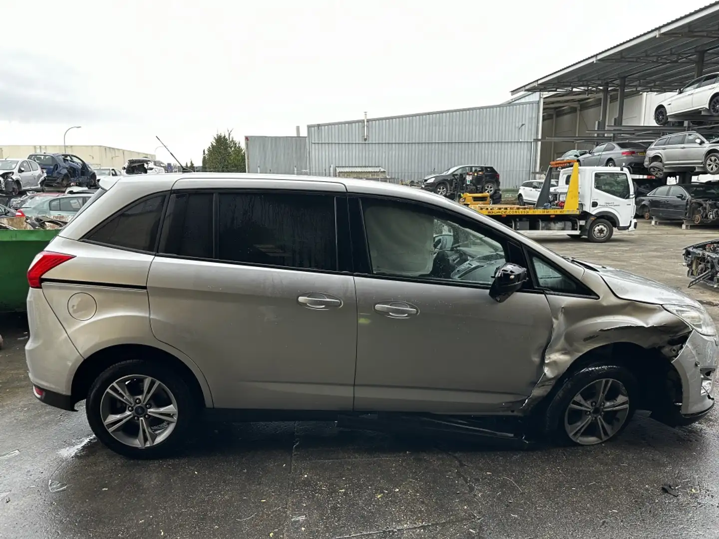 Ford C-Max 1.0 Ecoboost Auto-S&S Edition 125 Grigio - 2