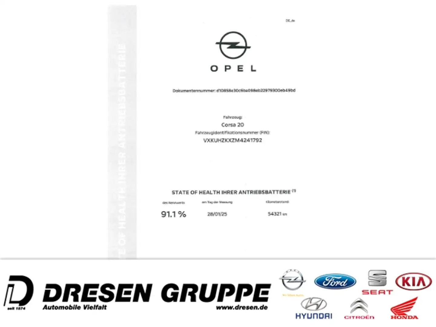 Opel Corsa-e F Edition (MJ21) 136PS DAB Klima EV Orange - 2