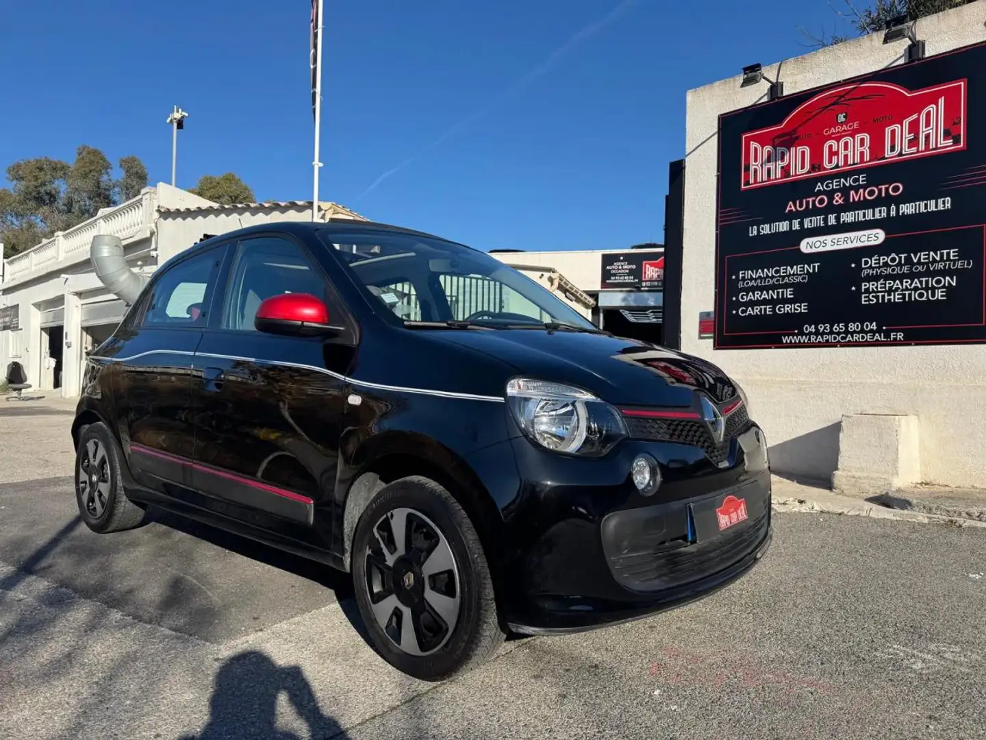 Renault Twingo Twingo 1.0 SCe - 70 S\u0026S III BERLINE Zen PHASE 1 Noir - 1