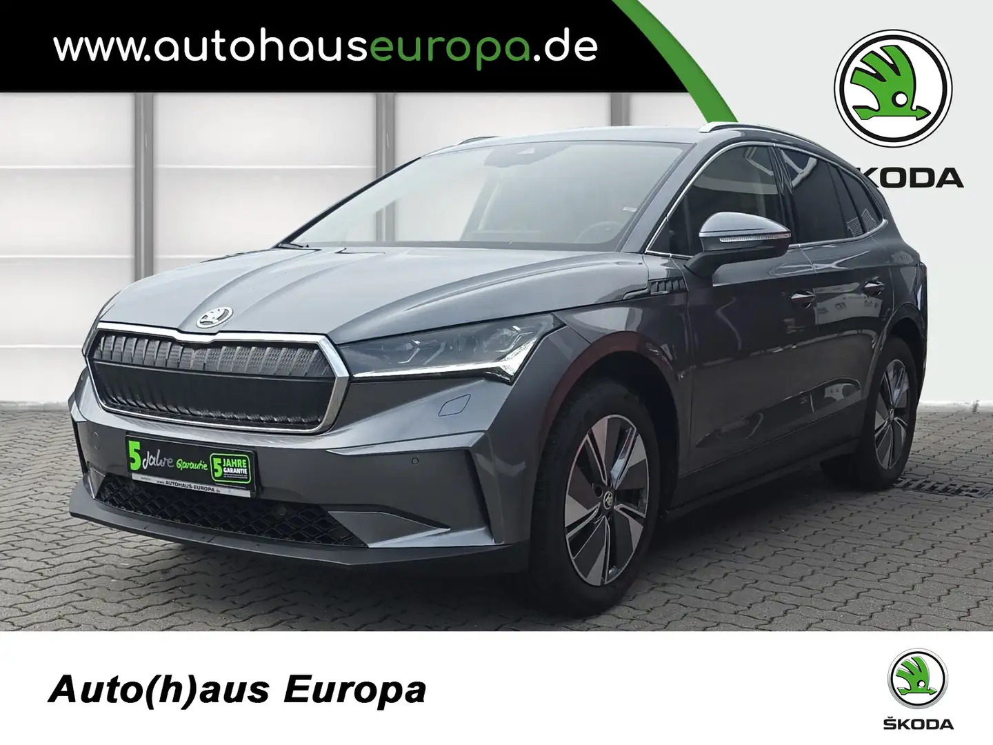 Skoda Enyaq 80 Loft ACC AHK Navi Kam eKlappe eSitze PDC SHZ LE Gri - 1