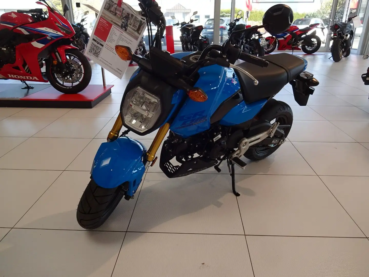 Honda MSX 125 Grom Albastru - 2
