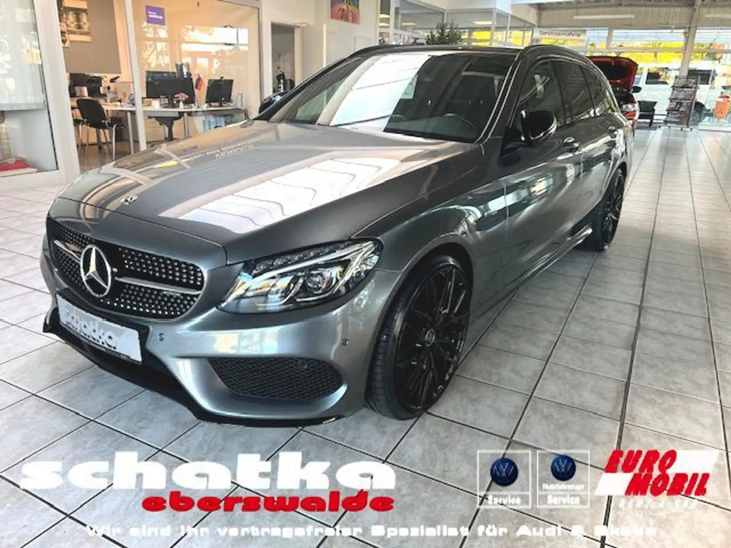 Mercedes-Benz C 43 AMG 4Matic,LED,Pano,PAGA,20",Comand Grau - 1
