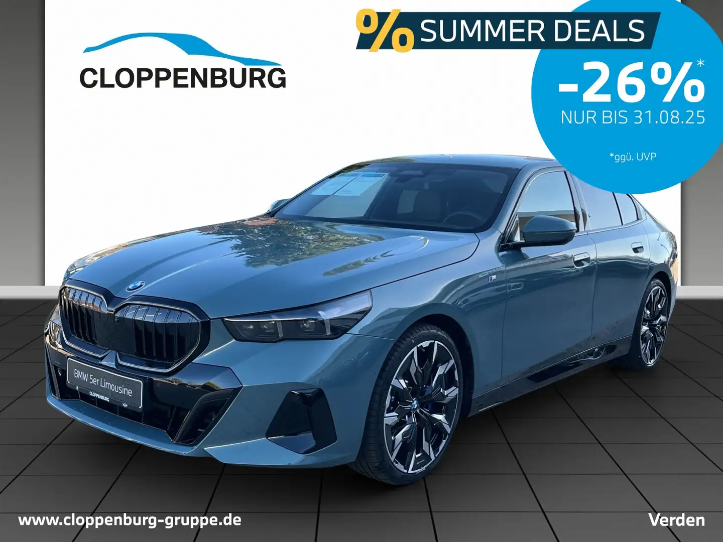 BMW 520 d xDrive Limousine M Sportpaket Pro Head-Up Autoba Groen - 1