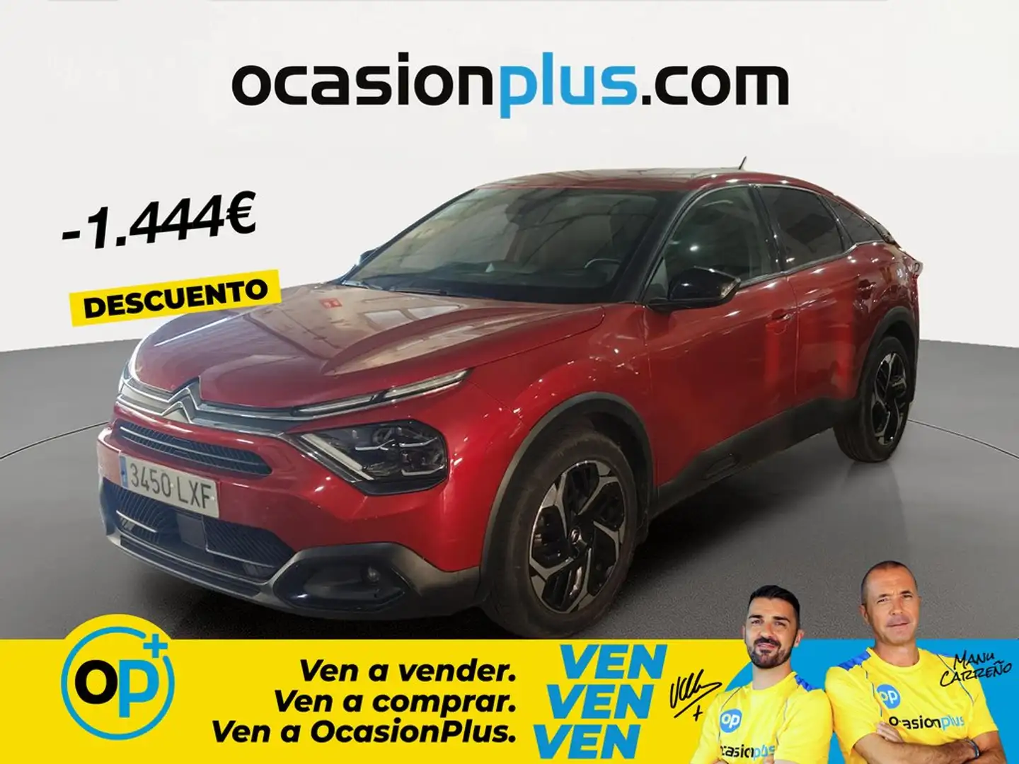 Citroën C4 1.5 BlueHDI S&S Feel Pack EAT8 130 Rojo - 1