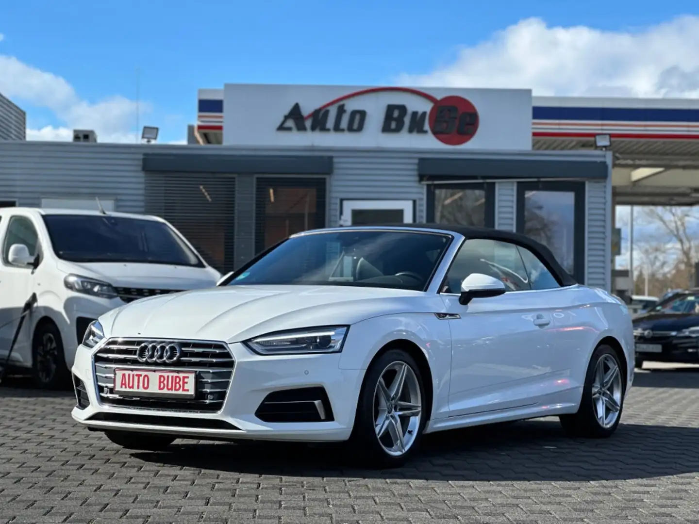 Audi A5 Cabriolet S LINE PLUS |KAMERA|NAVI Weiß - 1