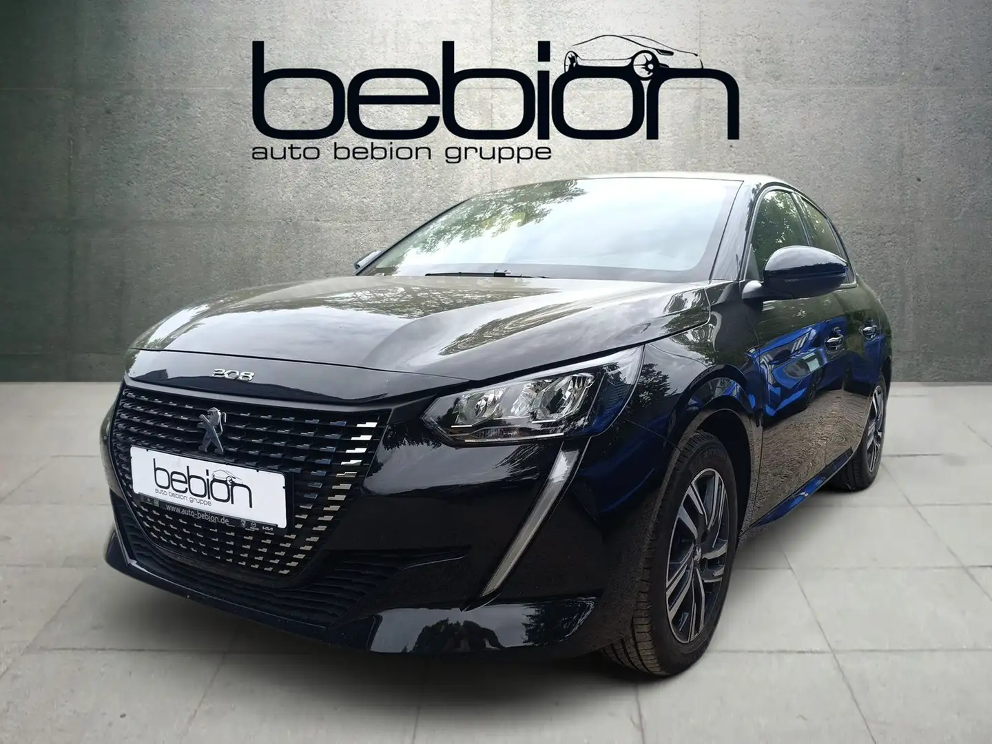 Peugeot 208 1.2 PureTech 100 Allure Pack Navi PDC LED Noir - 1