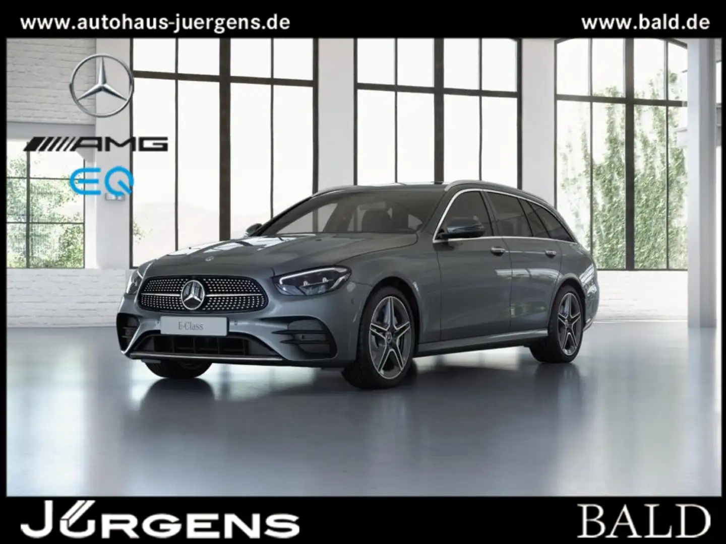 Mercedes-Benz E 300 de 4M T AMG-Sport/Leder/360/HUD/Distr/Memo Grau - 1