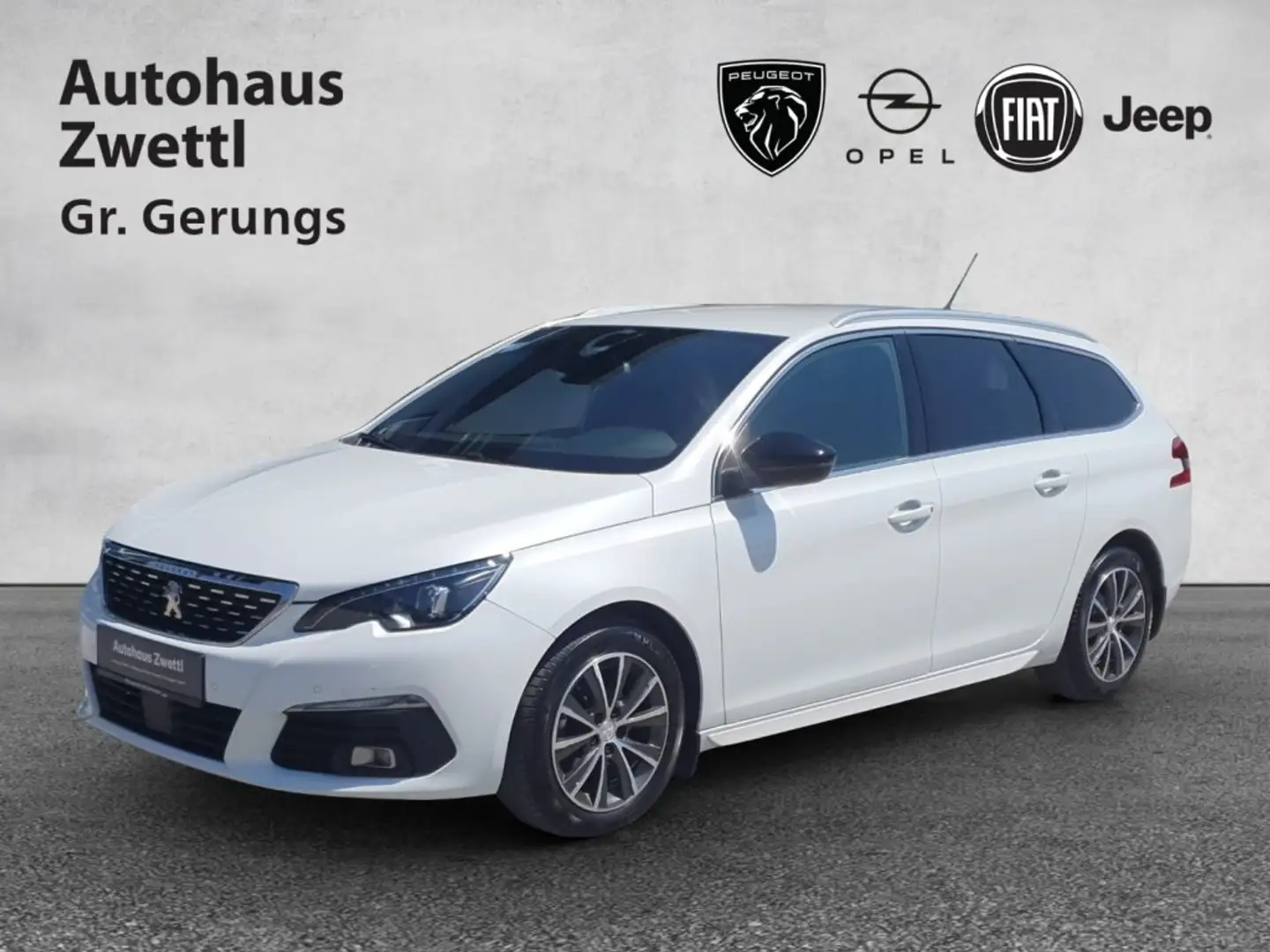 Peugeot 308 SW BHDI 130 GT line EAT8 Bílá - 1