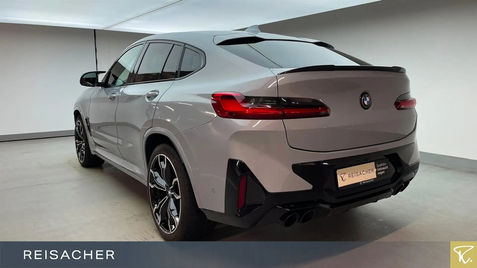 BMW X4 M Competition DAProf HUD PA+ Laser LkrdHzg Grau - 2