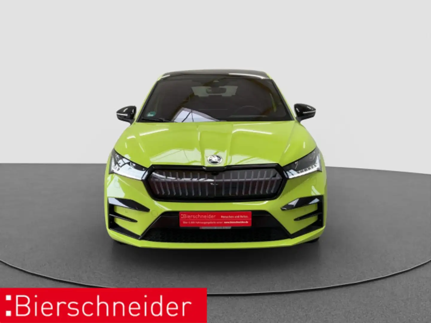 Skoda Enyaq Coupe RS 21 AHK CANTON DCC Grün - 2