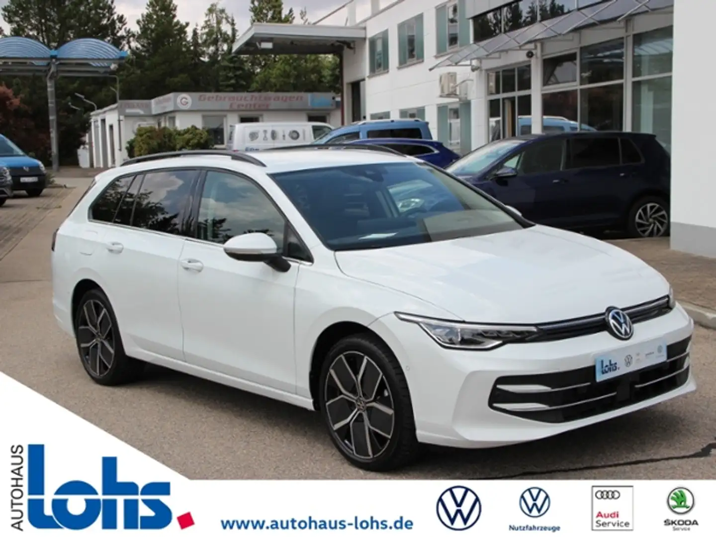 Volkswagen Golf Variant VIII Variant 1.5 eTSI Style Tiptronic KLIMA LED N Blanc - 1