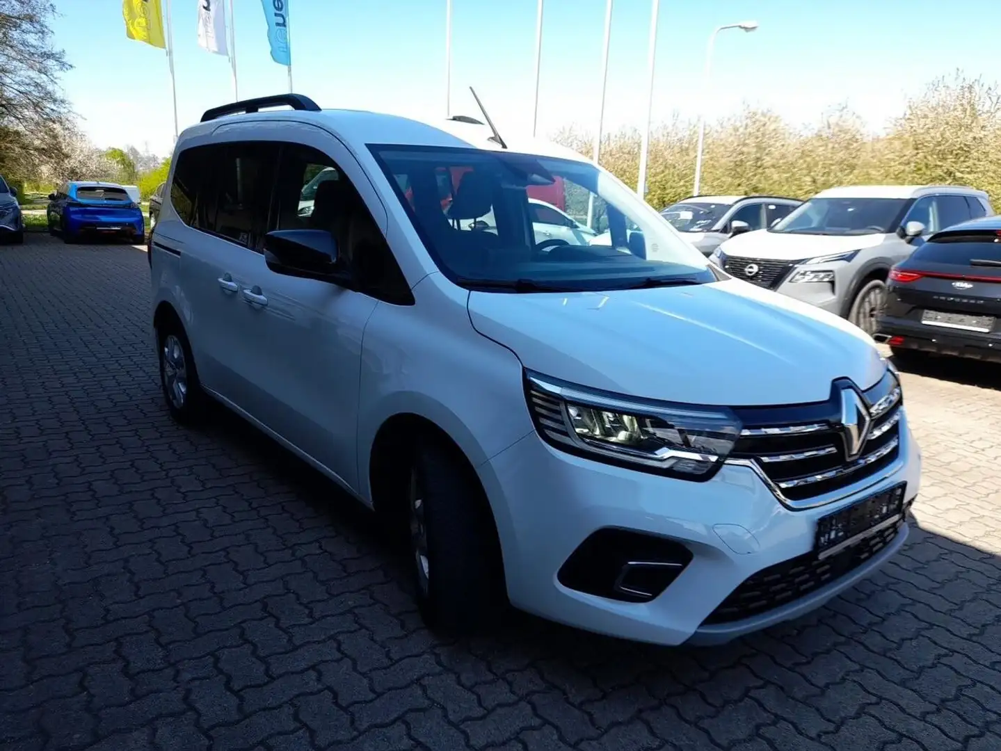 Renault Kangoo Techno TCe 130 LED Nav SHZ PDC Tempomat 96 kW (... Weiß - 2