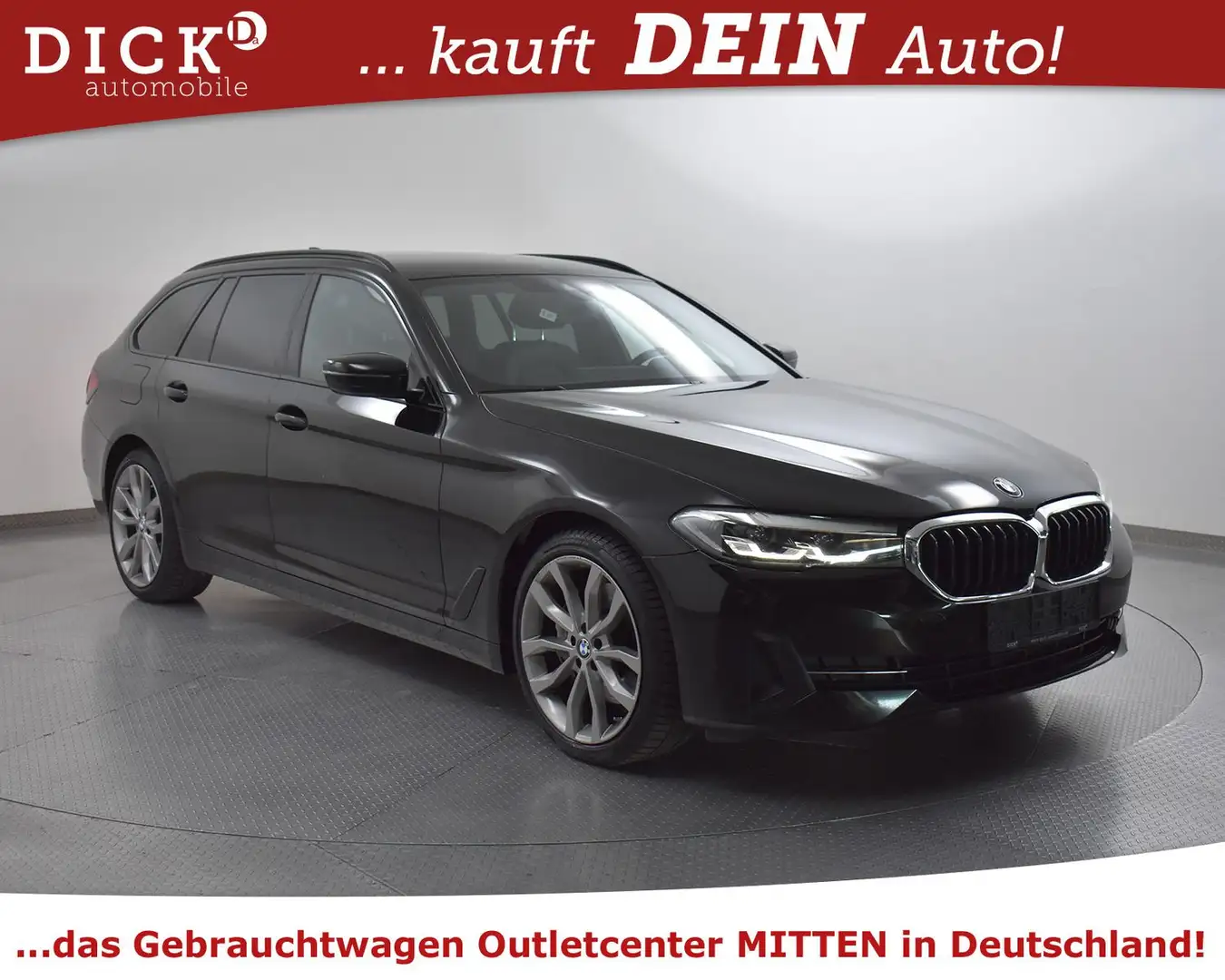 BMW 530 d xD Tou SHADO+PROF+LED+SHZ+HEAD+KAM+AHK+M19" Black - 1