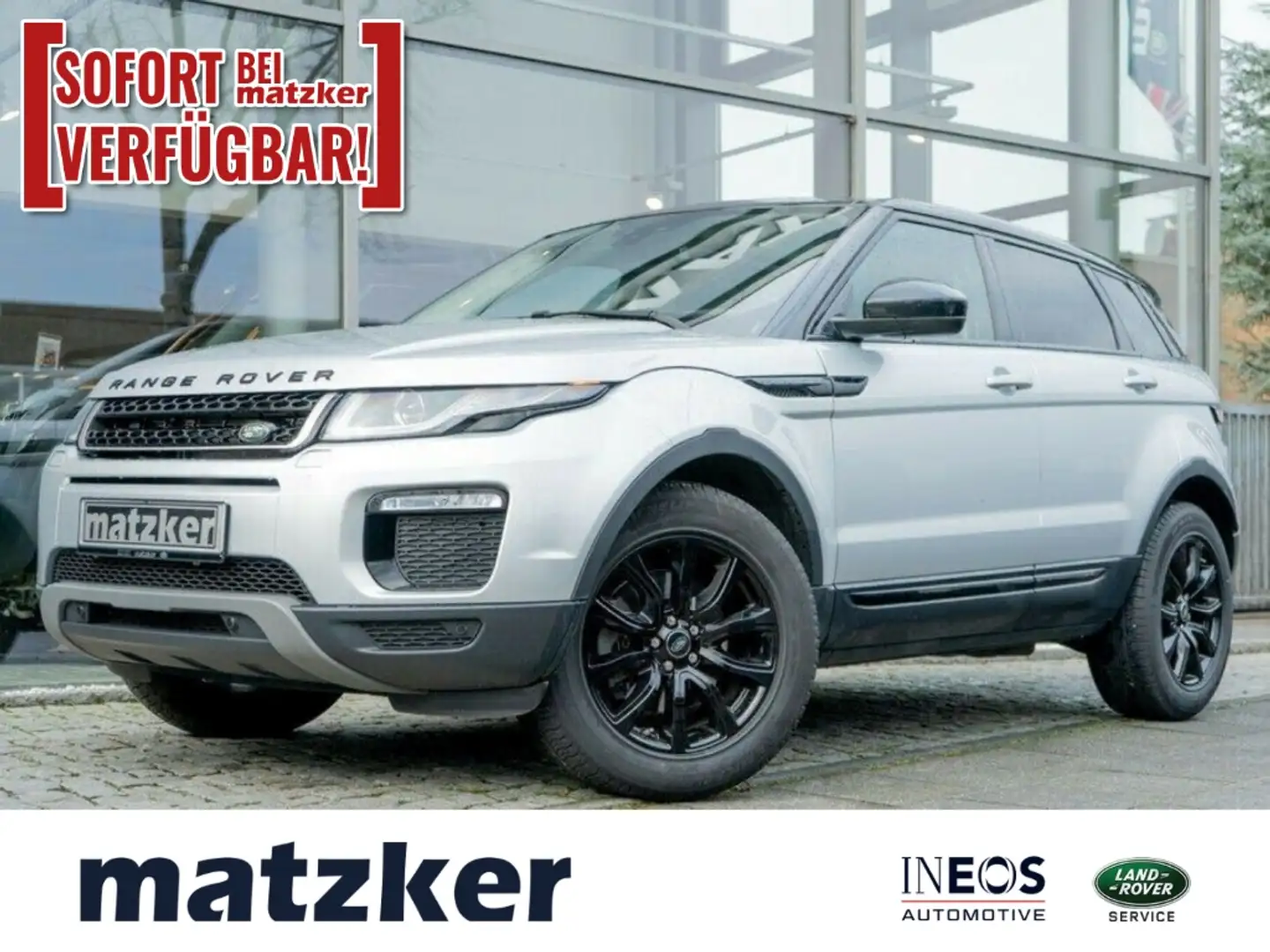 Land Rover Range Rover Evoque L538 2.0 TD4 Black Edition Silber - 1