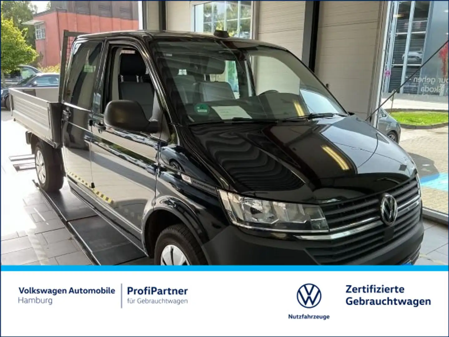 Volkswagen 2.0 TDI Pritsche DOKA  AHK Navi Schwarz - 1