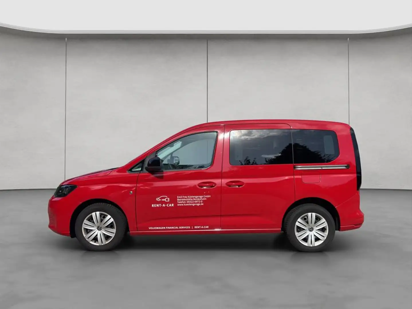 Volkswagen Caddy 1.5 TSI BMT (5-Si.) Caddy DAB+. GJR, KAMER Rouge - 2