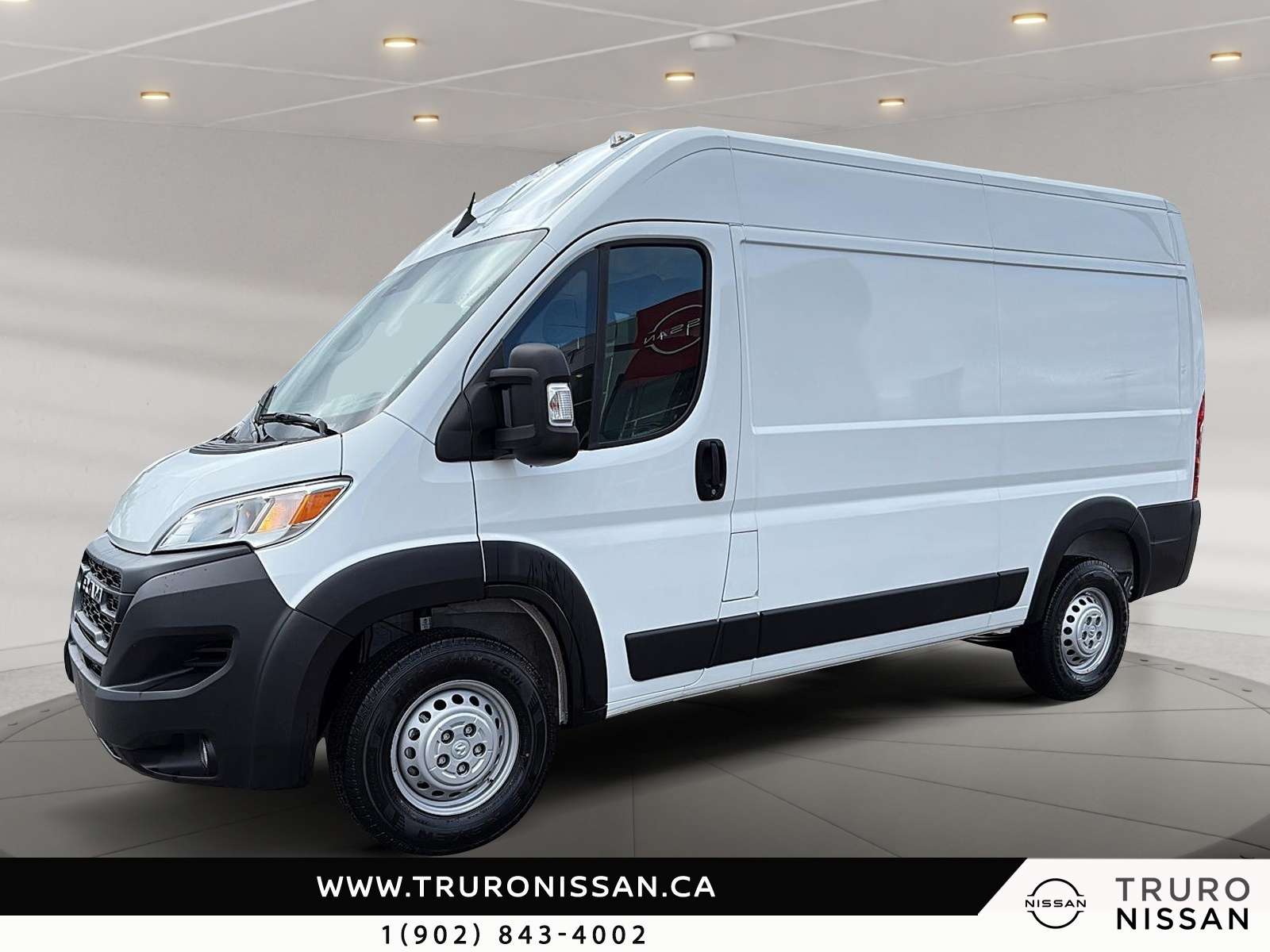 White 2025 RAM ProMaster Van Front-Wheel Drive 9-Speed Automatic