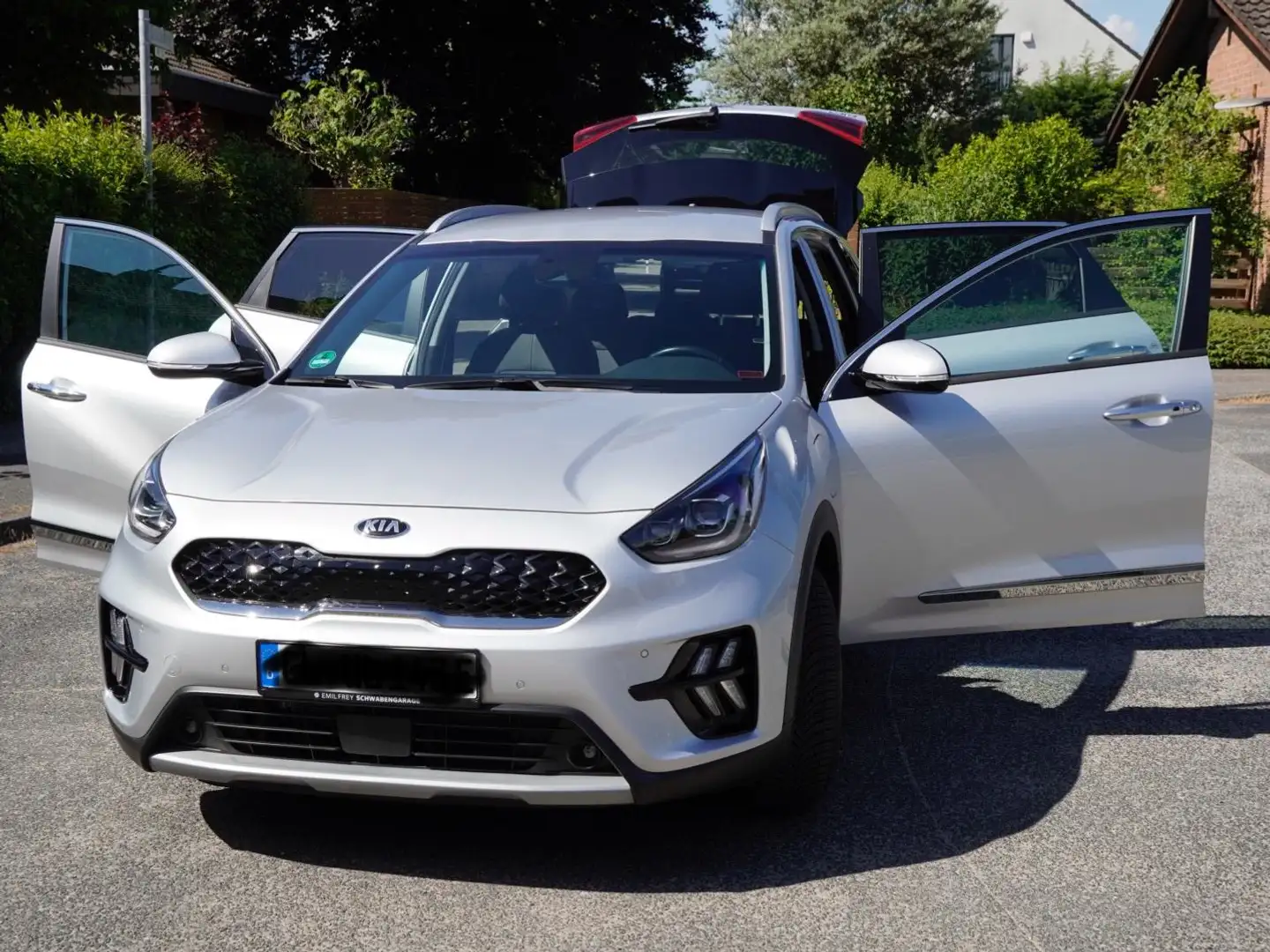Kia Niro Niro 5 DOOR PHEV1.6 Lt GDI 6 Speed DCT 2019-2022 Silver - 2