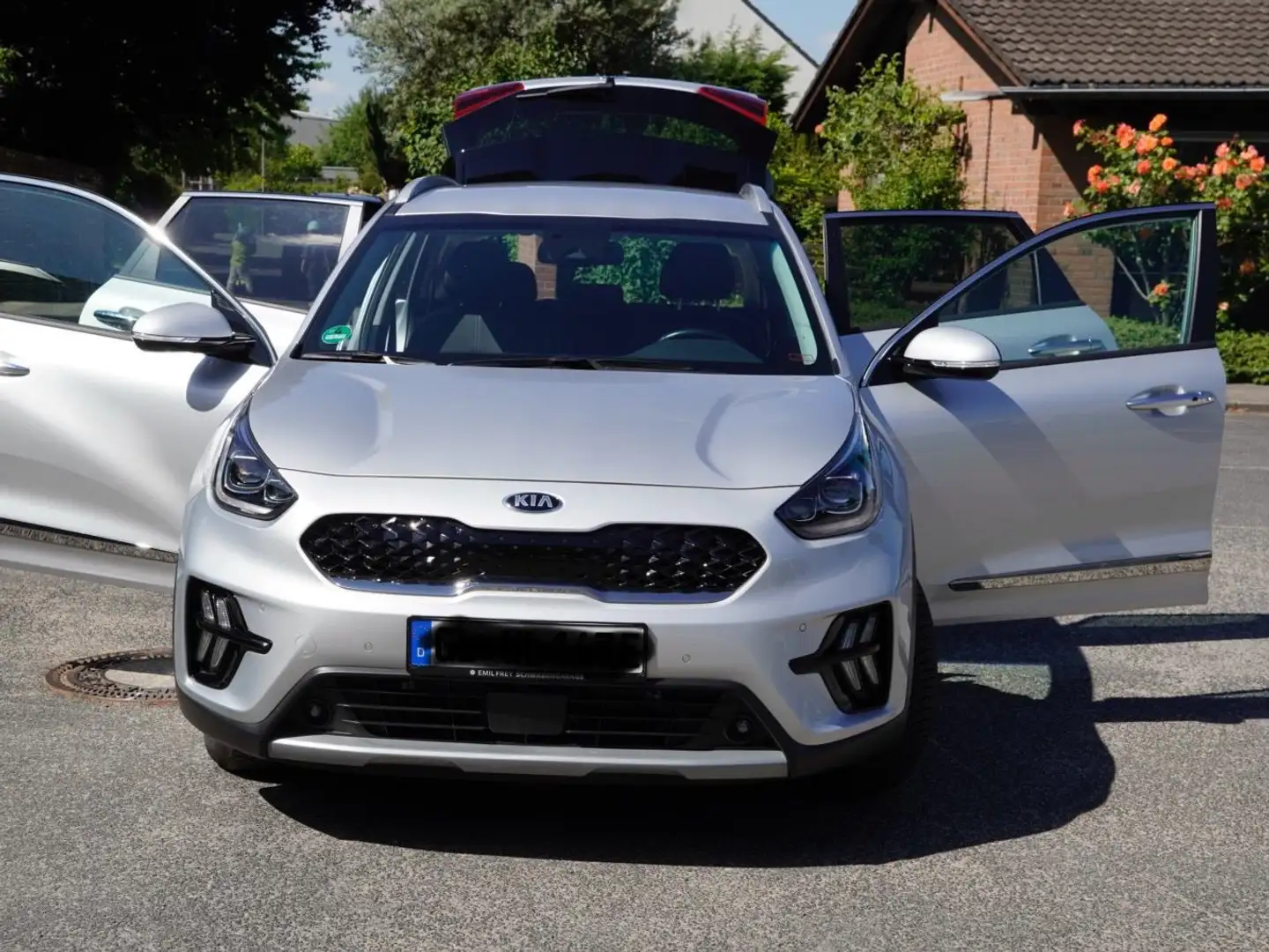 Kia Niro Niro 5 DOOR PHEV1.6 Lt GDI 6 Speed DCT 2019-2022 Silver - 1