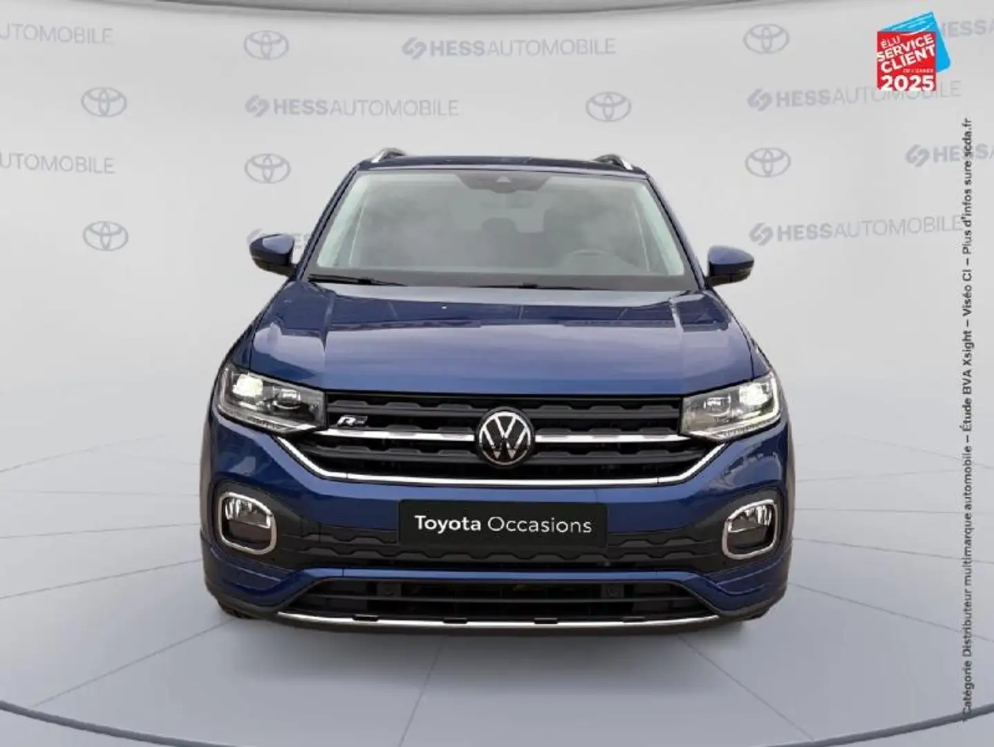 Volkswagen T-Cross 1.0 TSI 110ch R-Line GPS Camera Blu/Azzurro - 2