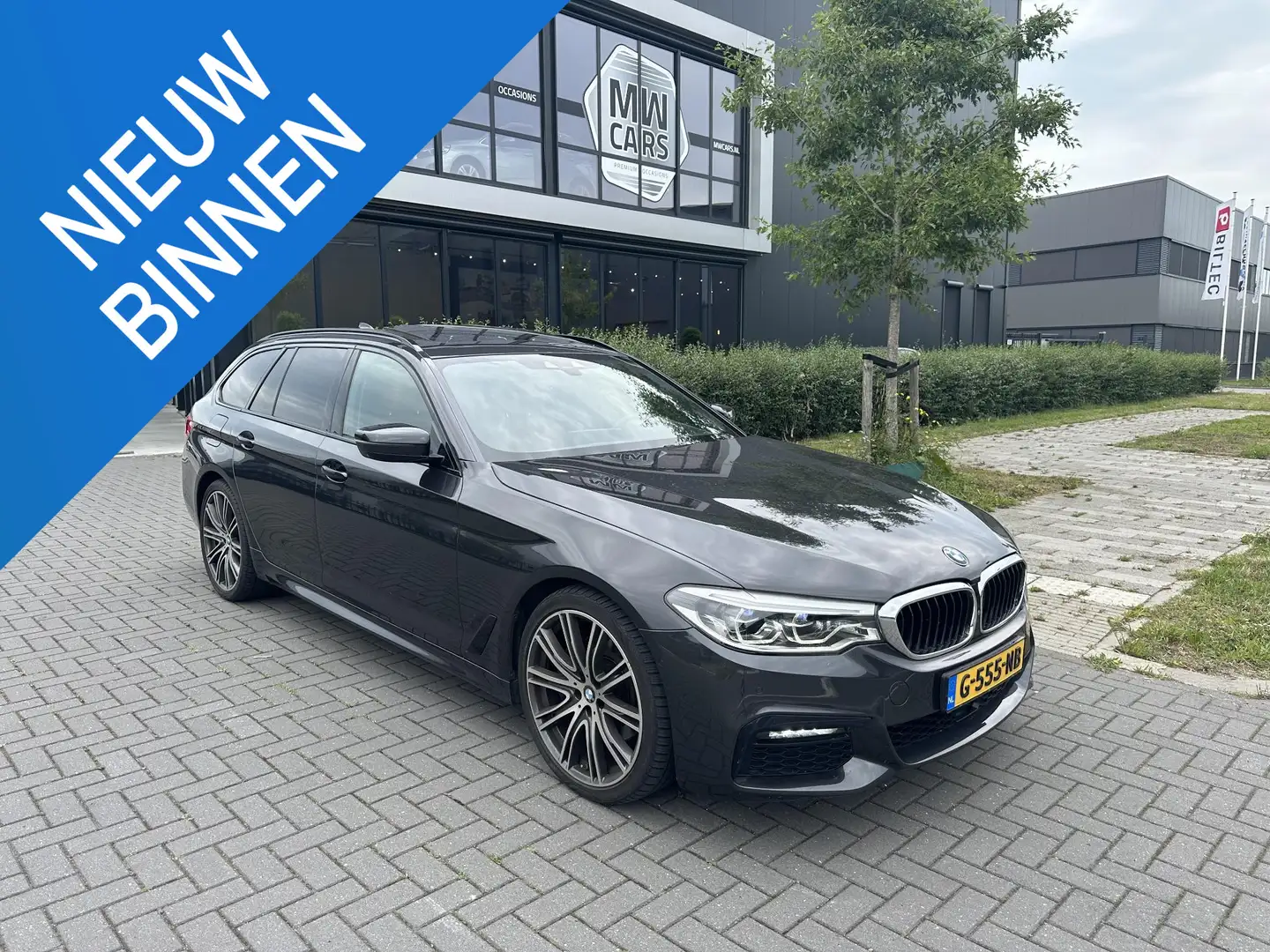 BMW 530 5-serie Touring 530i xDrive High Executive M Sport Gris - 1