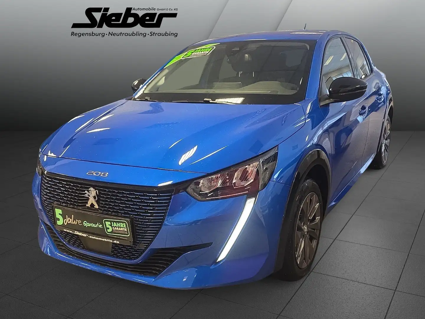 Peugeot e-208 Allure Pack *Sitzheizung*Teilleder* Bleu - 2