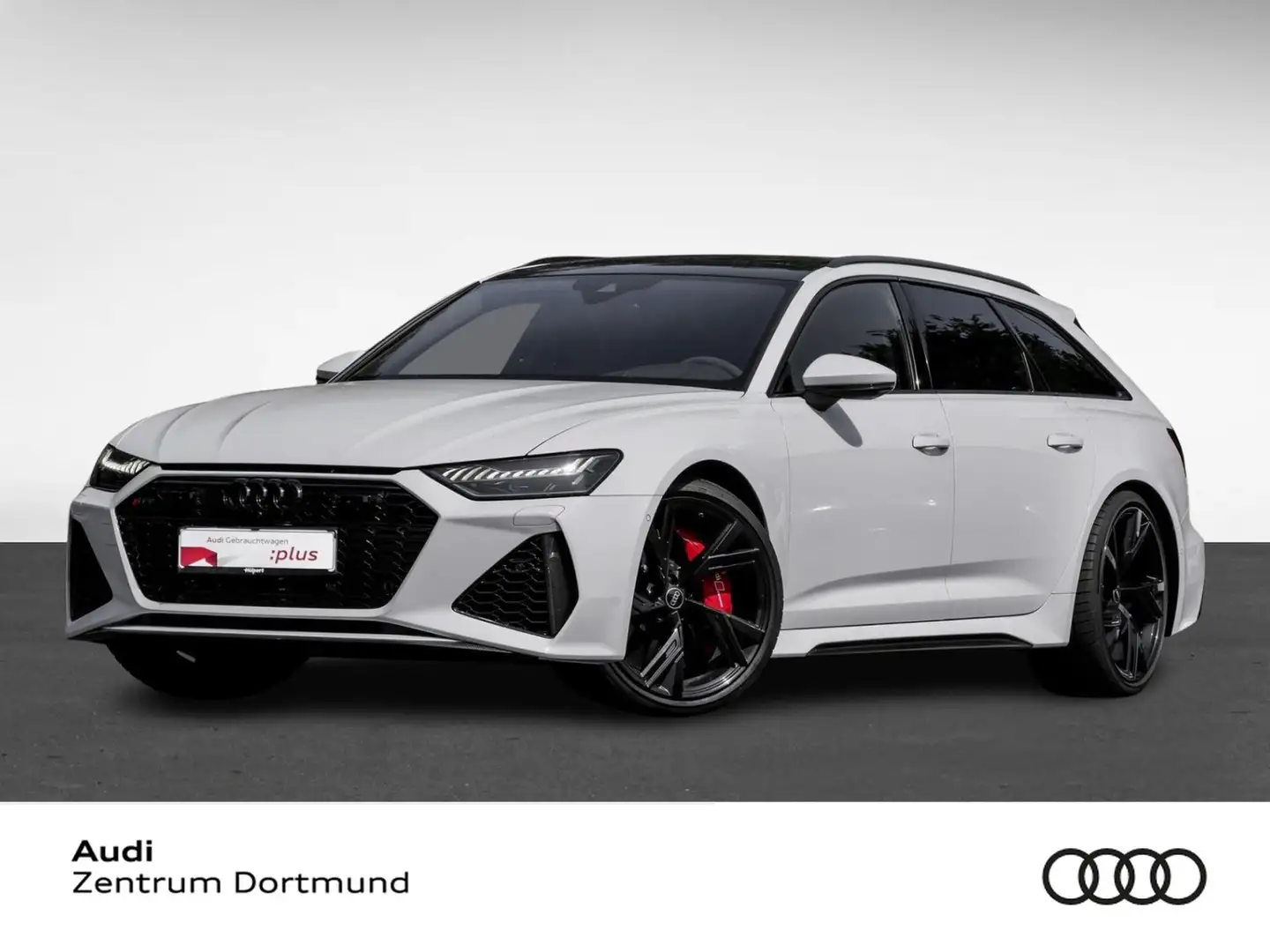 Audi RS6 RS 6 Avant quattro KERAMIKBREMSE PANO B&O LM22 Weiß - 1