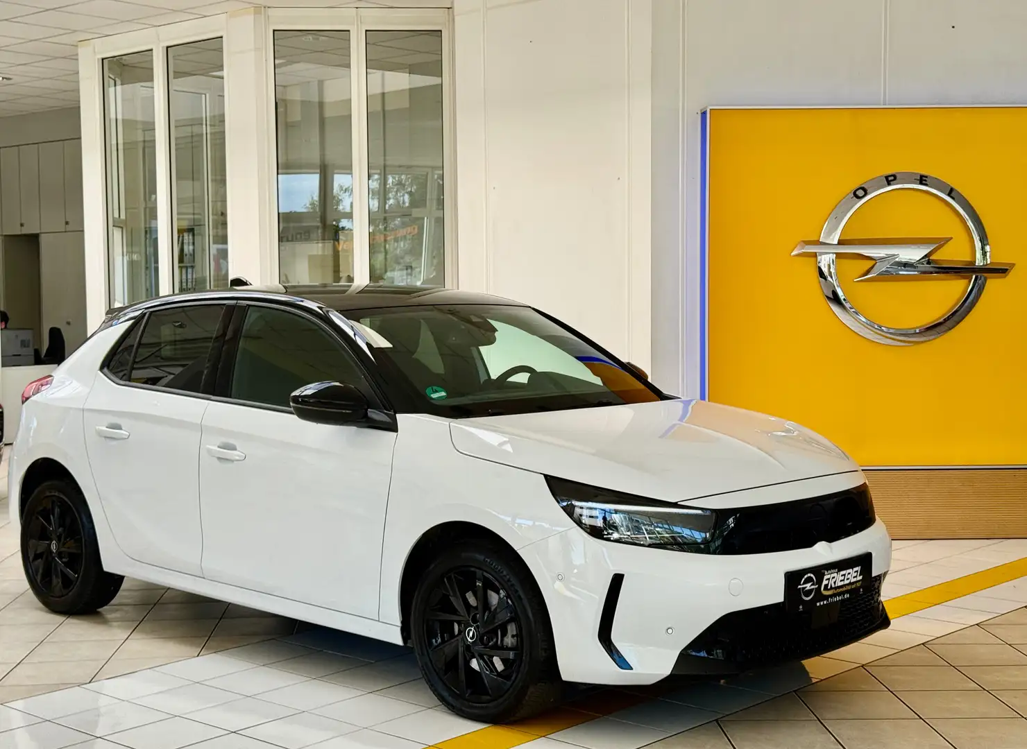 Opel Corsa GS/Navi/Kam/Allwett/Sitzh/LED/2xParkp/NEU29430€ Bianco - 1