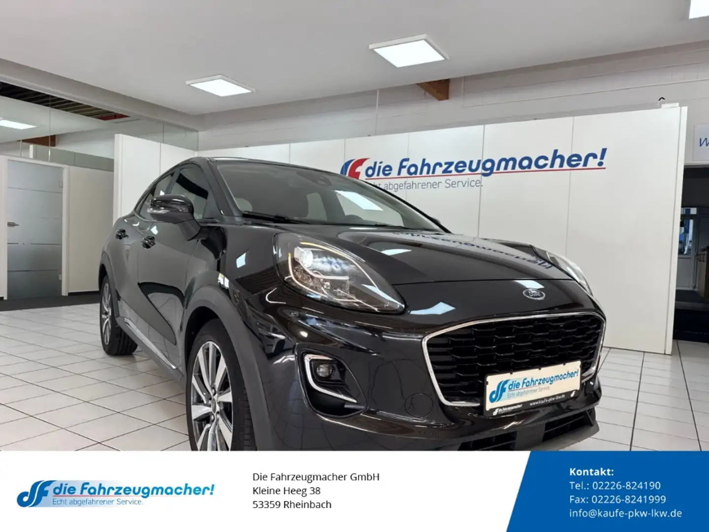 Ford Puma Titanium X 1.5 EcoBlue Navi Soundsystem *EXPORT Schwarz - 1