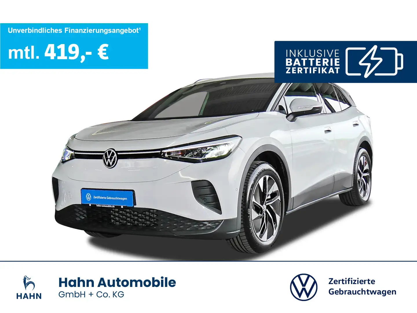 Volkswagen ID.4 Pro Move ACC Cam Keyless Navi Wärmepumpe Weiß - 1