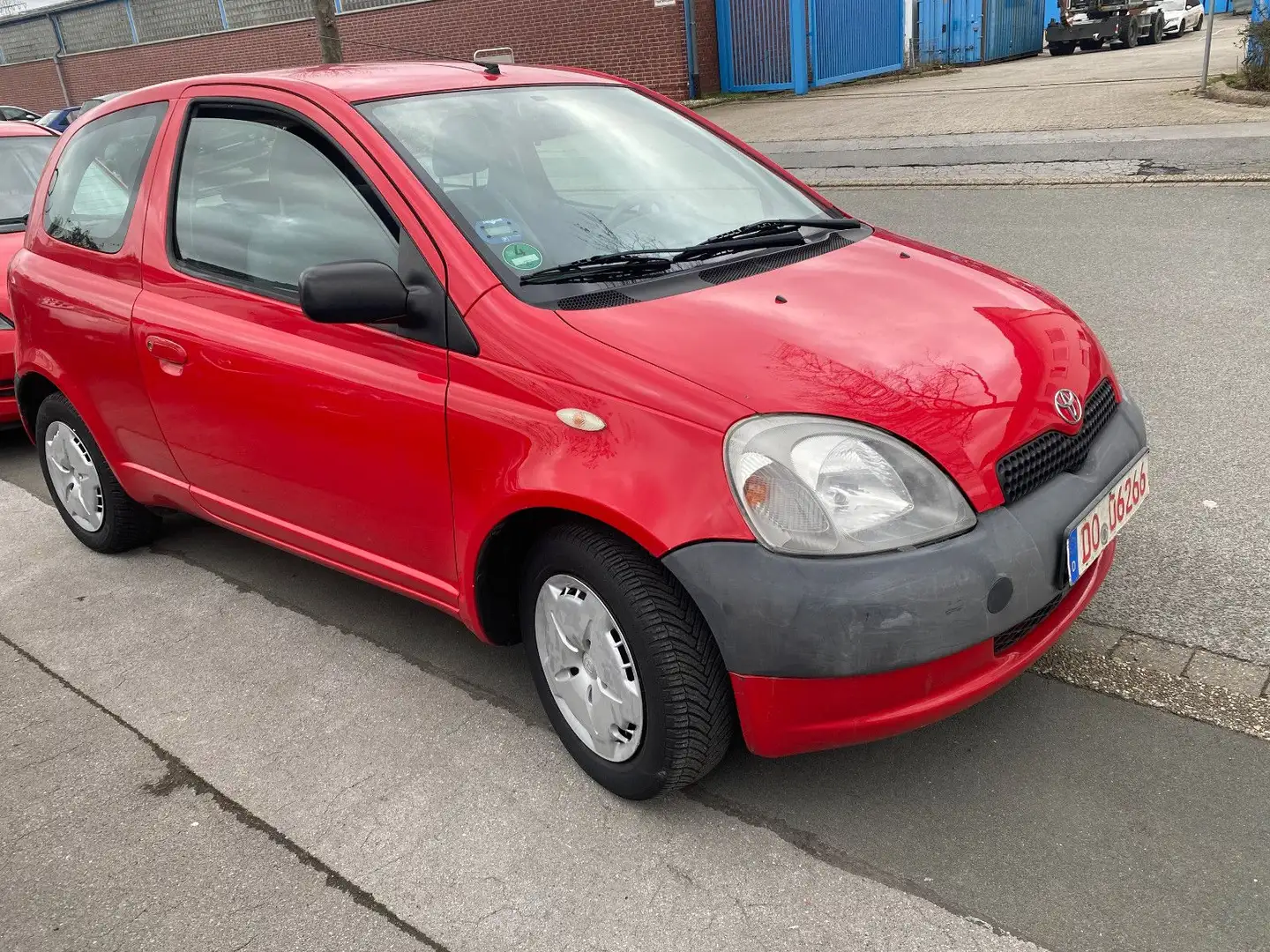 Toyota Yaris P1 Klima  Neu Tüv Rot - 2