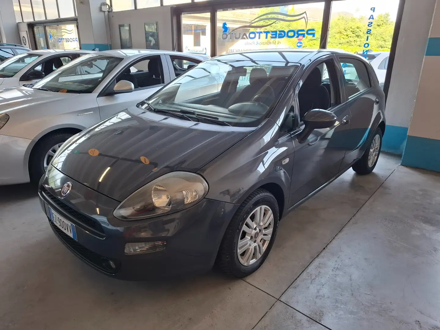 Fiat Punto 5p 1.3 mjt II 16v Lounge 75cv E5+OTTIMA!-DISTRIB Grigio - 1