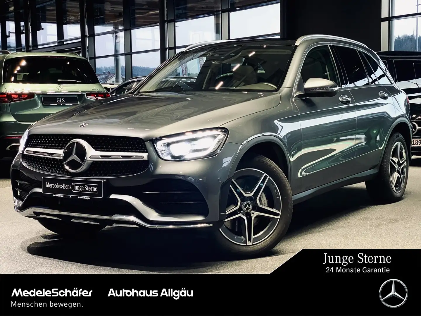 Mercedes-Benz GLC 300 GLC 300 4M AMG MultiLED Pano Keyl AirBody 360° Grau - 1